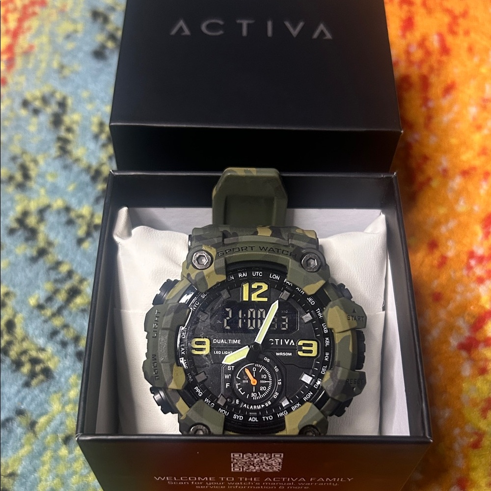 Activa Camouflage Digital Watch